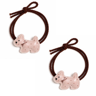 Set 2 Gomas de Pelo Charm Perrito
