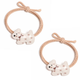 Set 2 Gomas de Pelo Charm Perrito