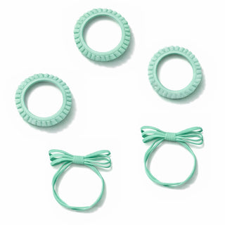 Set Gomas de Volantes y Lazos