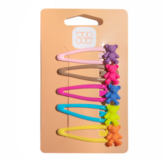Set 5 Pinzas Clip de Colores