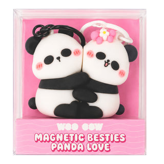 Magnetic Besties Panda Love Llaveros Magnéticos