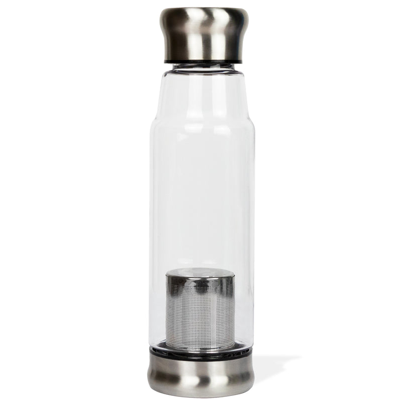 Botella Infusora de Té y Funda Protectora