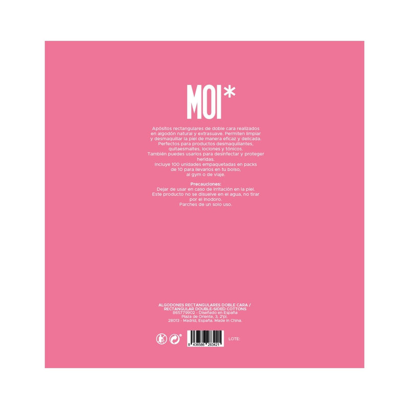 Algodones Rectangulares Doble Cara