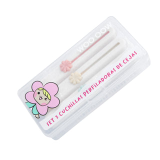 Set 3 Cuchillas Perfiladoras Cejas