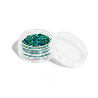 Oh My Nails Glitter Nails Ocean