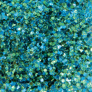 Oh My Nails Glitter Nails Ocean
