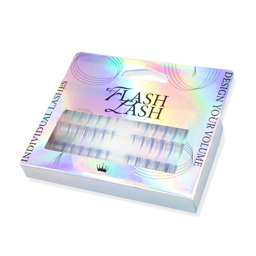 Flash Lash Pestañas Postizas Individuales Azul