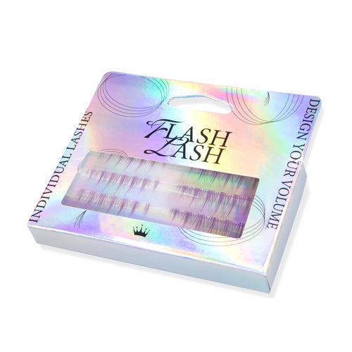 Flash Lash Pestañas Postizas Individuales Morado
