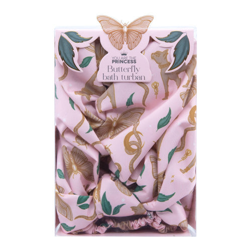 EDÉN BUTTERFLY BATH TURBAN GORRO DE DUCHA