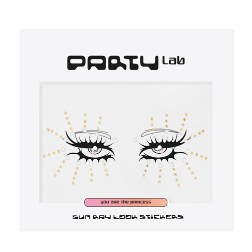 Party Lab Sun Ray Look Stickers Gemas Para Ojos
