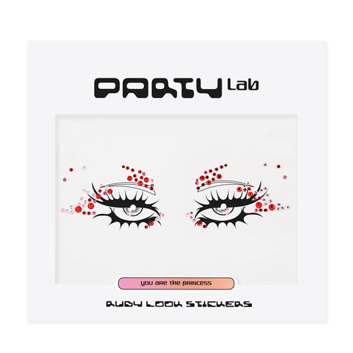 Party Lab Ruby Look Stickers Gemas Para Ojos