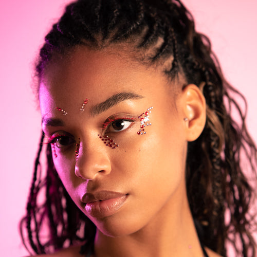 Party Lab Ruby Look Stickers Gemas Para Ojos