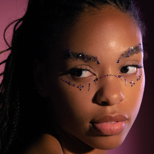 Party Lab Galaxy Look Stickers Gemas Para Ojos