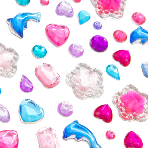 Party Lab Flowers Stones Stickers Gemas Decorativas