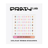 Party Lab Colour Tears Stickers Gemas Decorativas