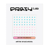 Party Lab Dots Stickers Gemas Decorativas