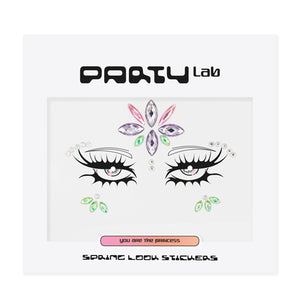 Party Lab Spring Look Stickers Gemas Para Ojos