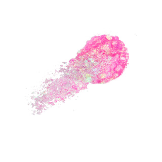 Barbie™ / Princess Glitter Holo Pink Hearts