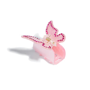 Barbie / Princess Pink Carey Butterfly Clip