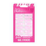 Barbie / Princess Nail Stickers Rosas