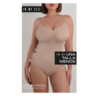 IN MY SIZE Body Shape Una Talla Menos Beige