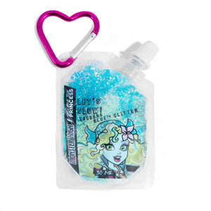 MONSTER HIGH / YOU ARE THE PRINCESS LET'S GLOW! LAGOONA BLUE GLITTER