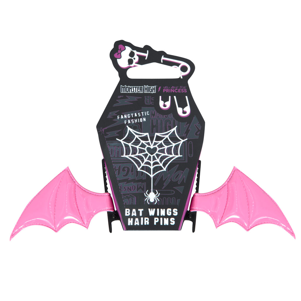 MONSTER HIGH / YOU ARE THE PRINCESS BAT WINGS HAIR PINS