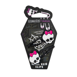 MONSTER HIGH / YOU ARE THE PRINCESS SKULL HAIR CLIPS