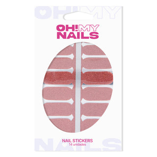 Oh My Nails Stickers Glitter