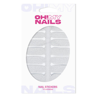 Oh My Nails Stickers Glitter