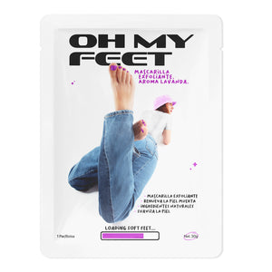 Oh My Feet Calcetines Exfoliantes Para Pies con Colágeno