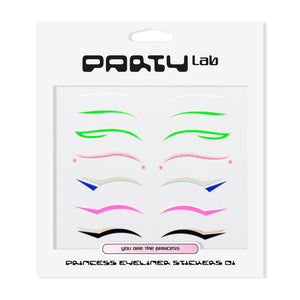 Party Lab Princess Eyeliner Stickers