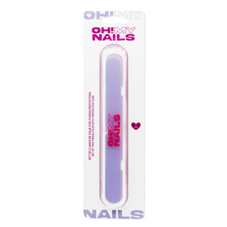 Oh My Nails Set de 2 Limas De Viaje Con Funda Protectora