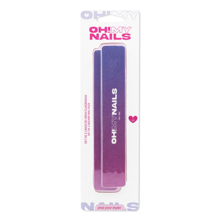 Oh My Nails Set 2 Limas Cuadradas