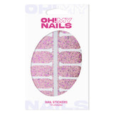 Oh My Nails Stickers Glitter