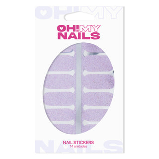 Oh My Nails Stickers Glitter