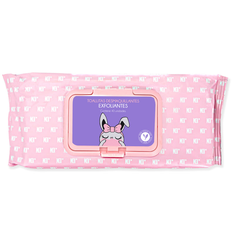 Toallitas Desmaquillantes Exfoliantes