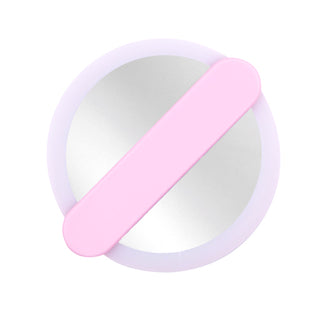 Must Have Espejo Redondo Luz + Mango