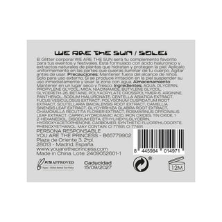 Party Lab We Are the Sun Glitter Corporal