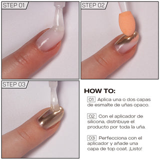 Party Lab Chrome My Nails Metallic Effect