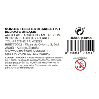 PARTY LAB CONCERT BESTIES BRACELET KIT DELICATE DREAMS