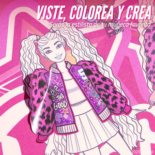 Barbie™ / Princess Notebook Stickers Paper Doll Cuaderno