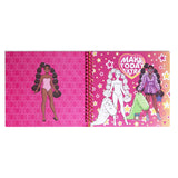 Barbie / Princess Notebook Stickers Paper Doll Cuaderno