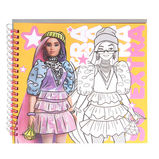 Barbie™ / Princess Notebook Stickers Paper Doll Cuaderno