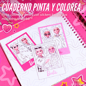Barbie / Princess Cuaderno Pinta y Colorea