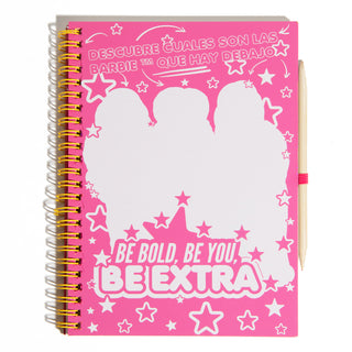 Barbie™ / Princess Magic Pink Scratch Book Cuaderno