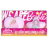 Barbie / Princess Set Sticky Notes Cuore & Stars Notas Adhesivas