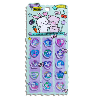 LITTLE PRINCESS CHI PEGATINAS COQUETTE