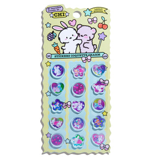 LITTLE PRINCESS CHI PEGATINAS COQUETTE
