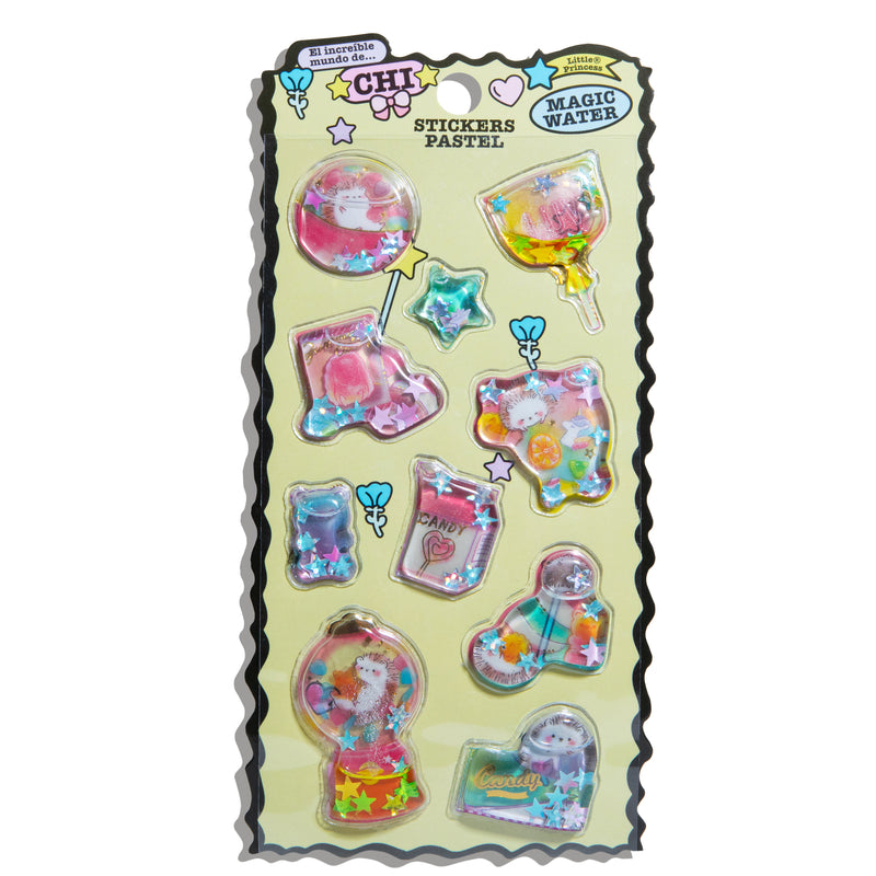 LITTLE PRINCESS CHI MAGIC WATER STICKERS